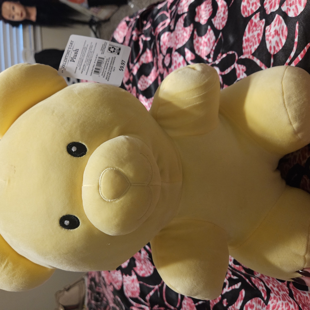 Yellow Teddy Bear Plush